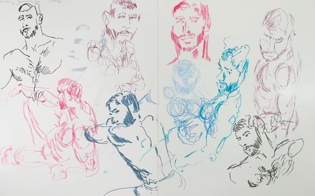 2 minute warmup drawings