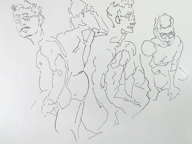 2 minute warmup drawings