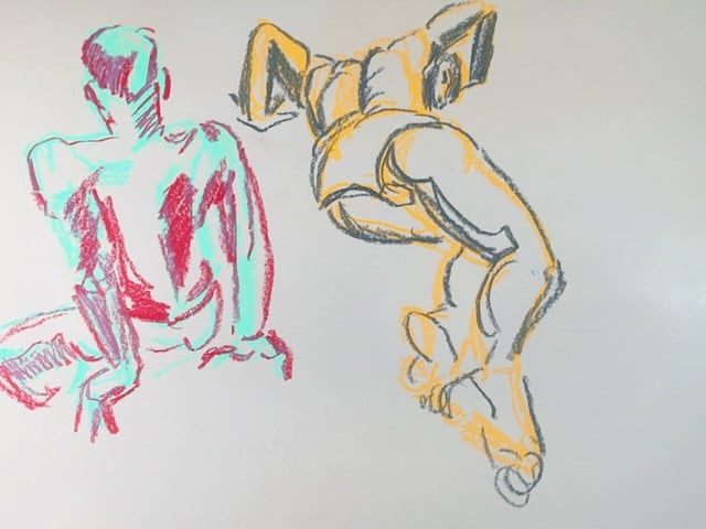 5 minute crayon warmups