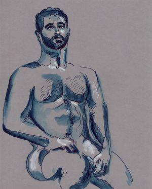 Tommy in blue pen.