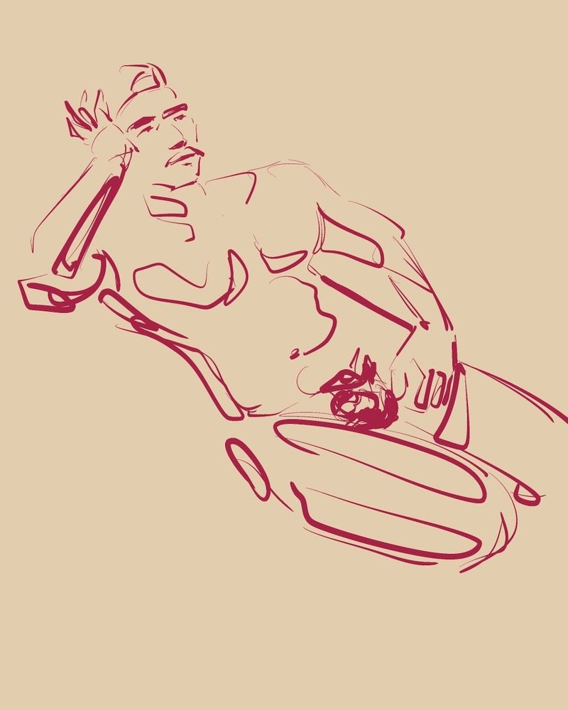 Gay Gaston in Red