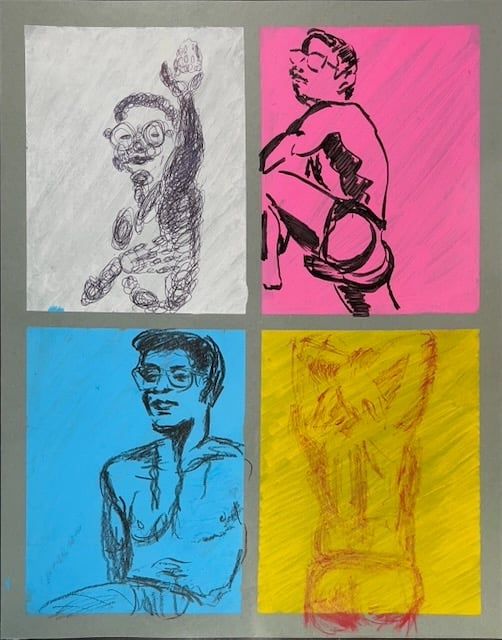 5 minute warmup drawings