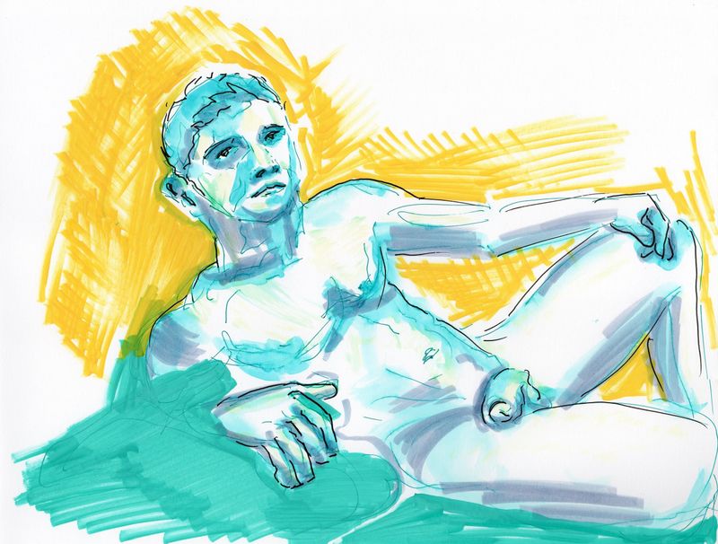 Sergey Reclining