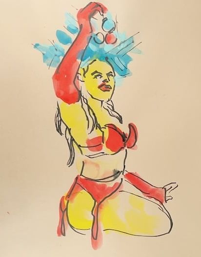 Alexa hangs an ornament